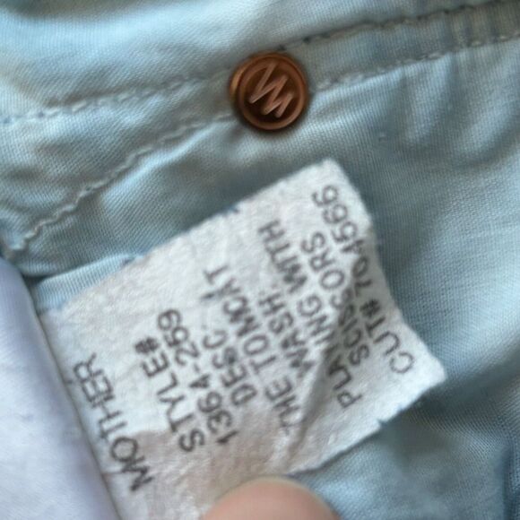 Revolve Mother Superior The Tomcat Playing With Scissors Straight Womens 32 $248 - Picture 15 of 15